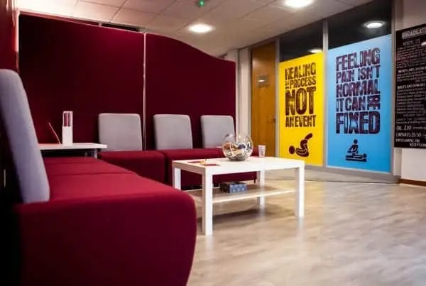 Broadgate waiting space in Horsforth, Leeds